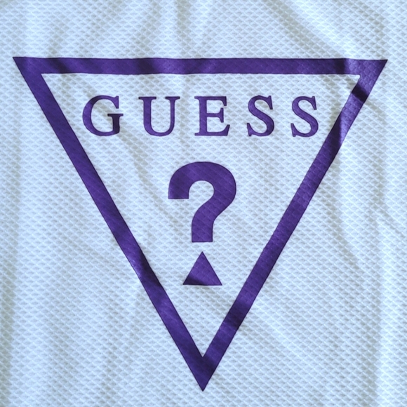 Guess❓Teresa Mesh Logo Tee👕 - NWT - Picture 3 of 14
